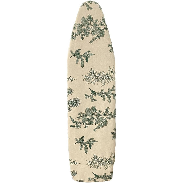 Близняк для прасувальної дошки, бавовна, 140x50 см, з гумкою, для прасувальних станцій та прасок