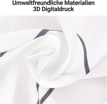 Штора для душу Weizenohr 180x200 см, з утяжеленим краєм, антигрибкова, водовідштовхувальна, поліестер, з кільцями (1 шт)