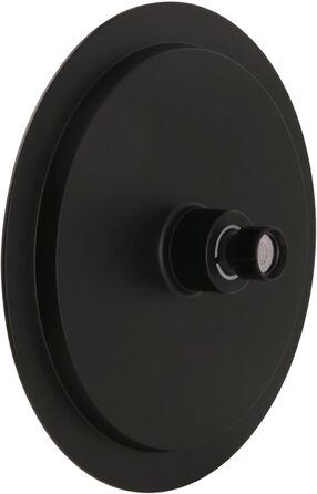 aquaSu® Shower Set Acana | Black | Showerhead: 3 spray patterns, pattern change via button & 12 cm spray plate | 150 cm metal shower hose | 60 cm shower rod | slider | anti-limescale nozzles | 72288 9 (Black - Bacila - Showerhead 24 Cm)