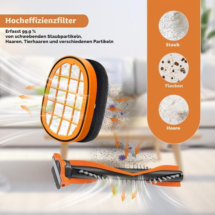 Набір фільтрів для пилососа Philips SpeedPro FC5005/01, 6 шт.