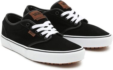 Чоловічі кросівки Vans Atwood, замша, фліс, чорний/білий, 39 EU