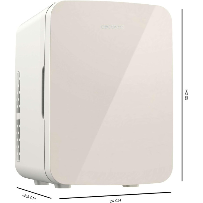 Міні-холодильник Cecotec Bolero MiniCooling 10L Bahamas Beige - 12V/220V, для авто та кемпінгу, охолодження та підігрів