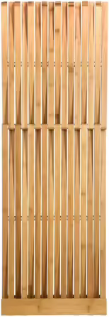 5five - Folding stool with armrests, Bamboo, 40 x 32 x 45 cm, Bamboo