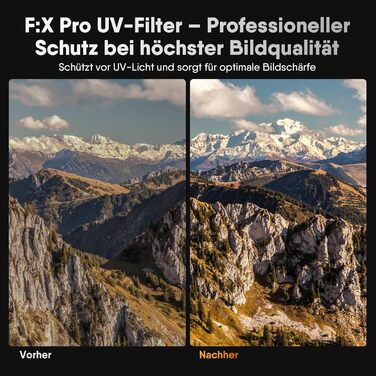 Фільтр Rollei F:X Pro Круглий (77 мм, UV) - фільтр для об'єктивів з високою точністю кольору та відсутністю відблисків