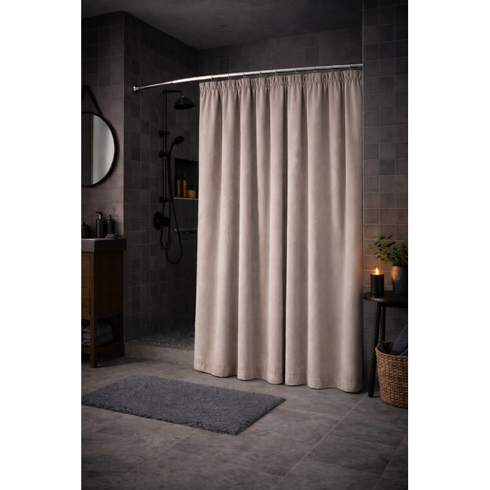 Текстильна штора для душу NOW-ART, 200 x 240 см