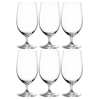 Пивний келих Leonardo Bierglas CIAO+ 390 мл (6 шт.) для пива, скляний