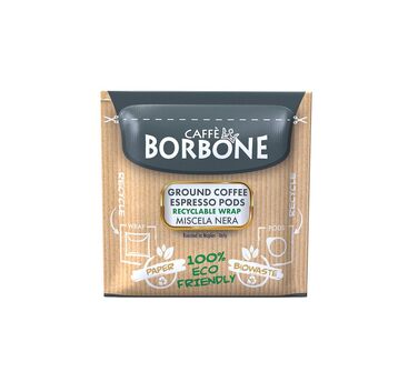 Кавові пади Caffè Borbone Blue Mixture (чорна суміш), ESE система 44 мм, біорозкладні — 50 шт.