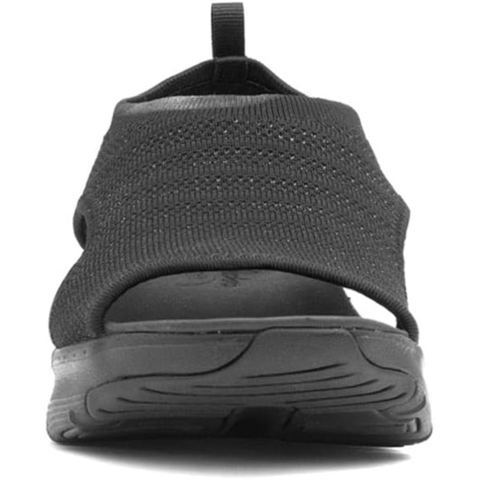 Skechers Arch Fit City Catch: жіночі сандалі з текстилю (38 EU, чорні)