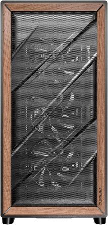 Корпус для ПК Antec Flux Midi Tower, чорний матовий, Gaming Case