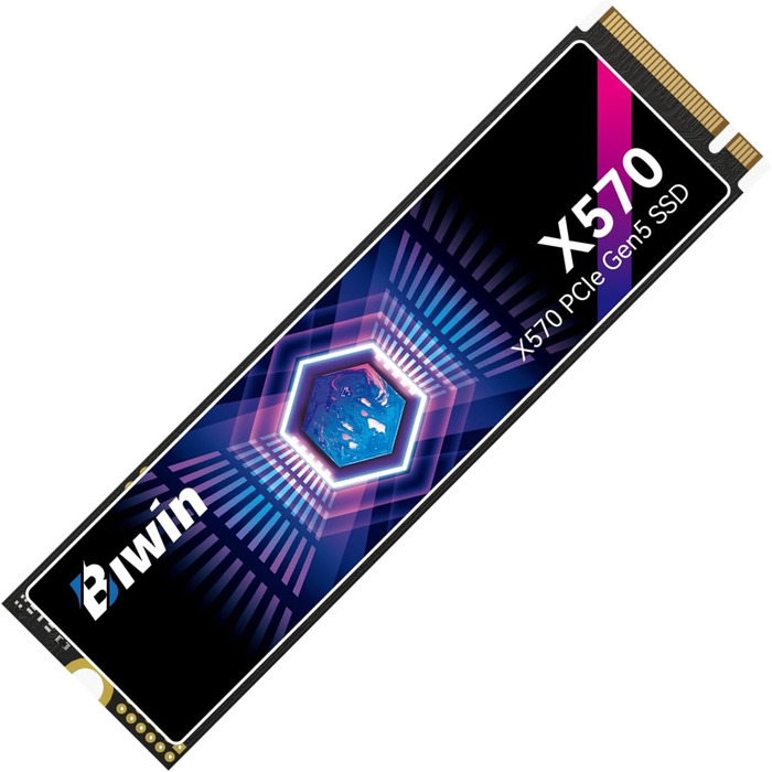SSD BIWIN Black Opal X570 Gen5 4TB - NVMe PCIe 5.0 (M.2 2280) для ноутбука та ПК