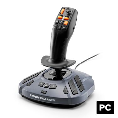 Рульове колесо Thrustmaster T128 – Комплект для симуляторів вантажівок та сільського господарства – з Force Feedback – Офіційно для Xbox та PC