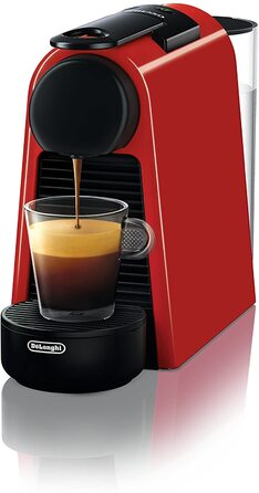 Капсульна кавомашина De'Longhi Nespresso Essenza Mini EN85R, 19 бар, червона