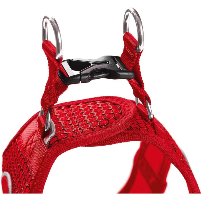 Шлейка для собак Hunter HILO COMFORT FC Bayern München, розмір S, червона