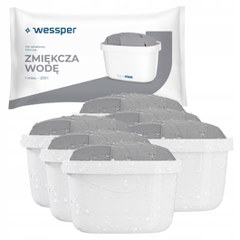 Смінні фільтри для води Wessper Aquamax PROTECT для фільтра-кувшина, 6 шт.