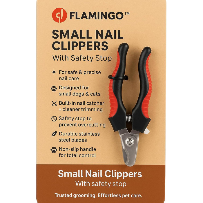 Професійний інструмент для стрижки кігтів собак Flamingo Krallenschere - XL, для великих порід (лабрадори, німецькі вівчарки, ротвейлери, голден ретривери)