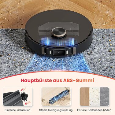 Комплект аксесуарів TriCut для Dreame L10s Ultra Gen 3 / L50 Ultra / X40 Ultra / L40 Ultra / X40 Master / Mova P50 Pro Ultra: 6 пилозбірників, 4 бічні щітки, 4 серветки для миття, 4 фільтри, 1 основна щітка (сумісно з L20)