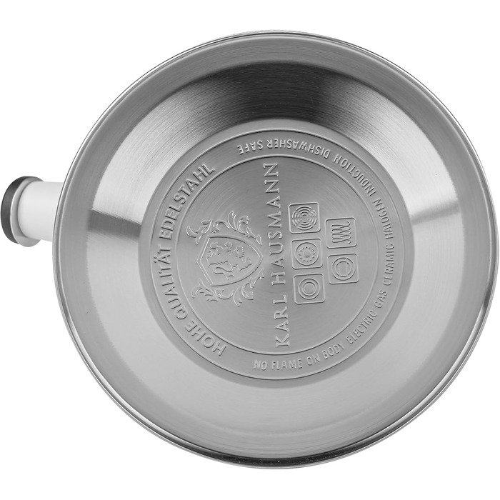 Індивідуальний чайник з нержавіючої сталі 2.5L з автоматичним свистком для індукційних, газових та електричних плит