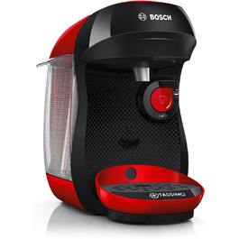 Кавомашина Tassimo Happy TAS1002N від Bosch: 70 напоїв, автоматична, для будь-яких чашок, компактна, 1400 Вт, колір антрацит