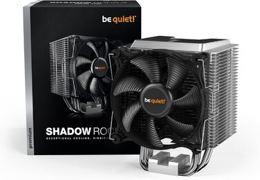 be quiet! Shadow Rock 3 - Кулер для CPU, 160W TDP, 135mm вентилятор, HDT, 4x Heatpipe, Slim Design
