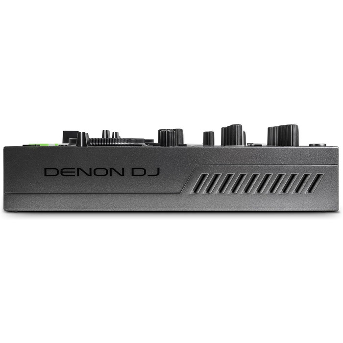 Denon DJ PRIME GO+ - Портативний DJ контролер та мікшер з розділенням STEM, 2 деки, Wi-Fi, Bluetooth, керування світлом, 7