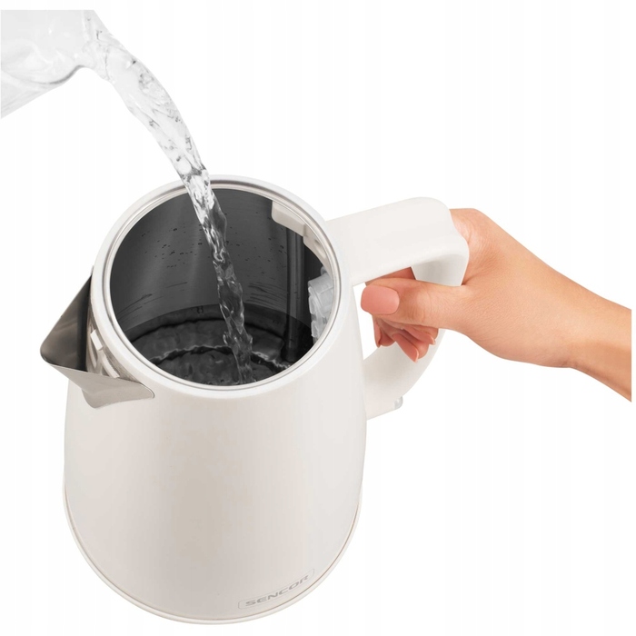 Електричний чайник Sencor SWK 1780WH, 2200 Вт, 1,7 л, білий