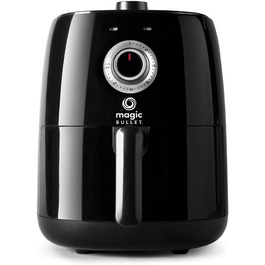 Електрична фритюрниця без олії Magic Bullet MBA021B, 2.5л, 80-200°C, 1300W, чорна