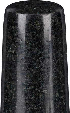 Морська гармата Relaxdays з пестиком, сірого кольору, 14 см, 400 мл - для спецій та трав