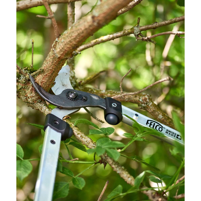 Секатор FELCO 211-40, 40 см, алюмінієві ручки, обрізка гілок до 35 мм, садові ножиці для важких робіт
