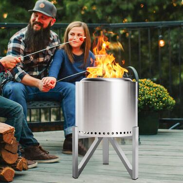 Підставка для вогнища Onlyfire з нержавіючої сталі для Solo Stove Ranger 38,1 см і Bonfire 49,5 см, аксесуари для вуличних камінів, інструменти для фаєрпітів