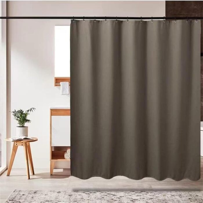 Телескопічна штанга для душу, 60-290 см, без свердління, чорна