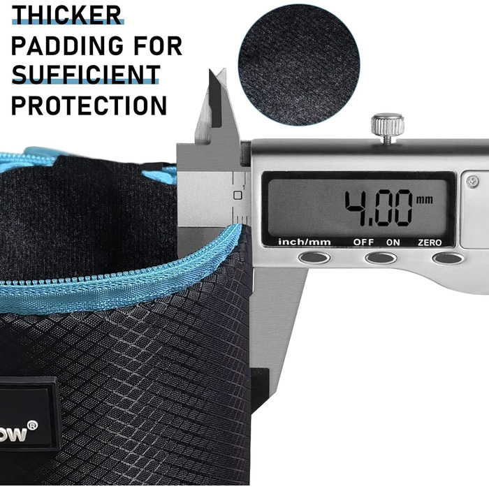 Чохол для об'єктива DSLR Lightdow (4 шт.) - м'який неопрен, 5 мм