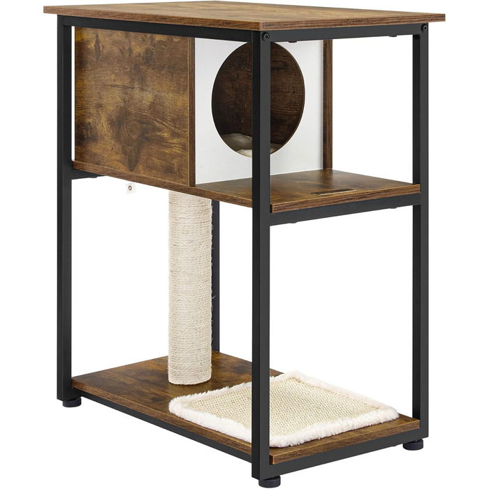 Feandrea Cat Scratching Post, Cat Tree, Sisal Posts, Vintage Brown PCT111H01