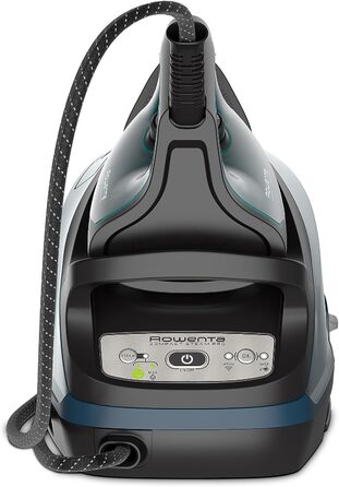 Станція парогенератора Rowenta Compact Steam Pro DG7621: 6,2 Bar, 310 г/хв, 1,1 л, компактний дизайн, блакитно-чорний