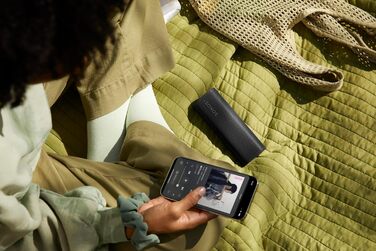 Sonos Roam 2: Портативна бездротова Bluetooth колонка, водонепроникна, чорна - 10 годин автономії