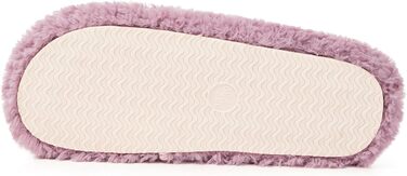 Домашні тапочки Dokela для жінок з меморі-піною, м'які, з штучним хутром, відкриті, легкі, з антиковзаючою підошвою, для дому, теплі, зручні, сліпони, 37/38 EU, фіолетові