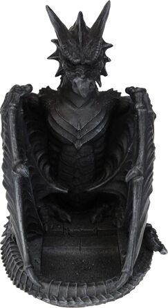 Nemesis Now Dragons Lair Coaster Set, 16.5 cm, Black