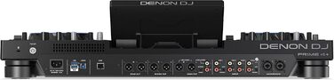 Denon DJ PRIME 4+ - DJ контролер з розділенням STEM, Wi-Fi, сенсорний екран 10.1