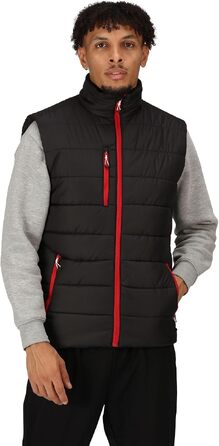 Чоловічий терможилет Regatta Professional Navigate Thermal Body Warmer, чорний/червоний, розмір M