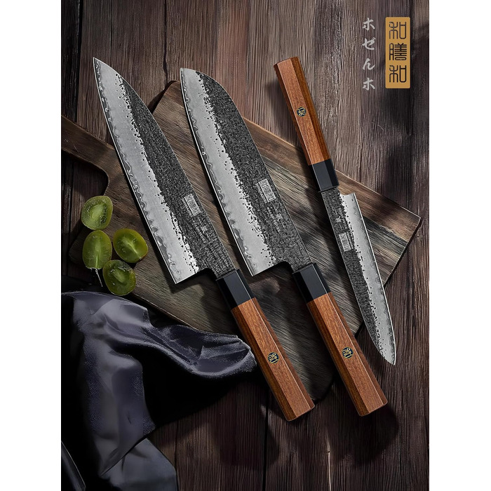 Професійний японський кухонний ніж HOSHANHO Gyuto, шеф-ніж 20 см для м'яса та овочів