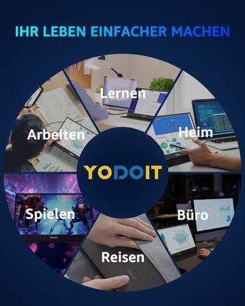 Портативний монітор Yodoit 15.6