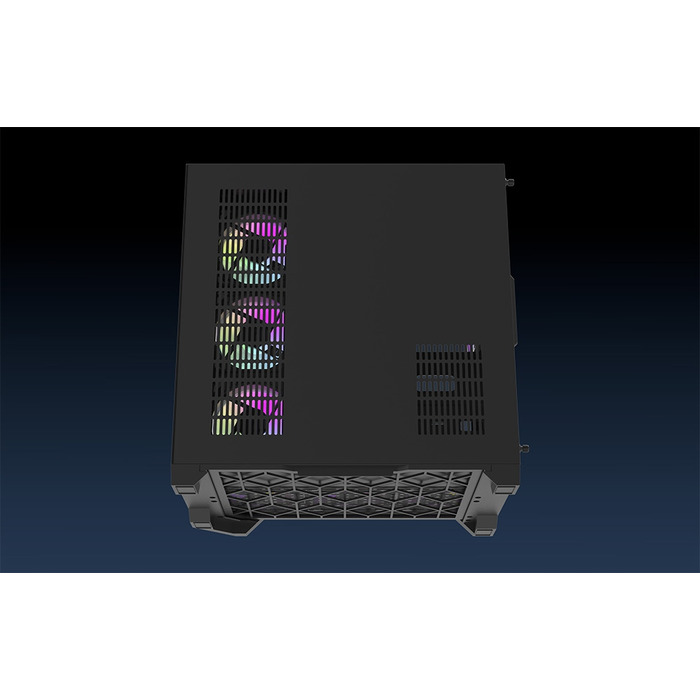 Корпус для ПК DarkFlash FT418 Pro ATX Midi Tower, 7 aRGB вентиляторів