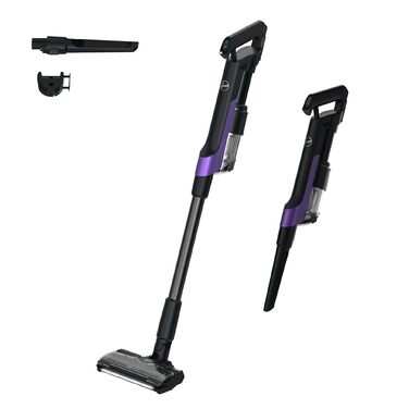 Бездротовий пилосос Hoover HF1 Plus: акумуляторний, з LED-підсвічуванням, HEPA-фільтр, для алергіків, 45 хв роботи