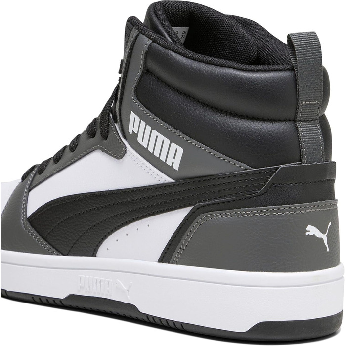 Кросівки Puma Rebound V6 Unisex Біло-Чорно-Сірі (42 EU)