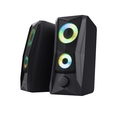 Комплект колонок 2.0 Trust GXT 606 Javv RGB, 6 Вт, чорний