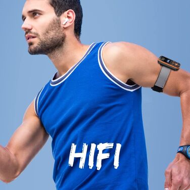 MP3 плеєр AGPTEK Bluetooth 5.0 32GB Orange - кліпса, TFT екран, підтримка TF карти до 128GB