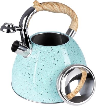 ORION GROUP Kettle | 3 L | Automatic Modern Whistling Kettle Water Boiler | For Gas and Induction (Blue)
