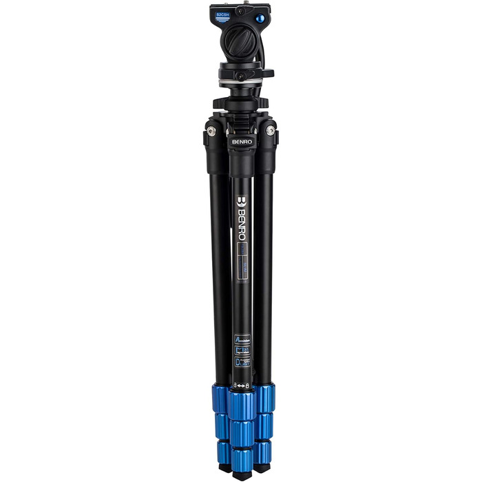 Відеоштатив Benro Slim Video Kit (TSL08AS2CSH) алюмінієвий, набір для зйомки відео