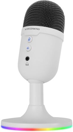 Мікрофон Mars Gaming MMIC-XT: Професійний студійний мікрофон з кулястим направленням, 192kHz, 24-bit, з поп-фільтром та антишоковим кріпленням