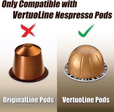 Скляна шухляда DecoBros Supreme Vertuoline для 30 великих або 60 малих капсул, чорна - 60 шт.