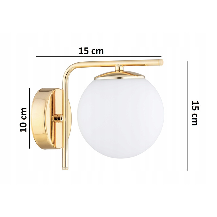 Настінний світильник Elko-Lighting, жовтий, E27, 60 Вт